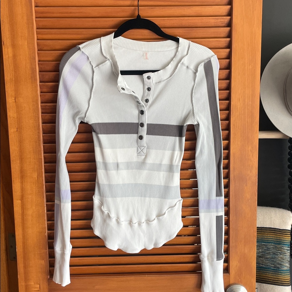 Free People Long Sleeve Henley
